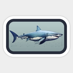 Great White Shark Sticker